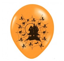 Balónek latexový Strašidelný dům