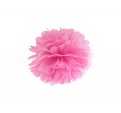 Pompom ve tvaru růžového květu 35 cm