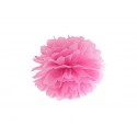 Pompom ve tvaru růžového květu 35 cm