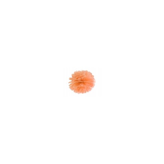 Pompom ve tvaru oranžového květu 35 cm