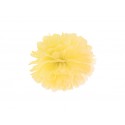 Pompom ve tvaru žlutého květu 35 cm