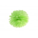 Pompom ve tvaru zeleného květu 35 cm