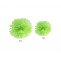 Pompom ve tvaru zeleného květu 35 cm