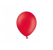 Balonek pastelový červená