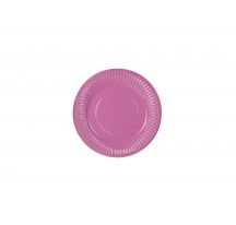 Růžové talíře 6 ks