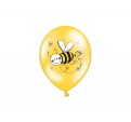 Balónek pastelový Včelka