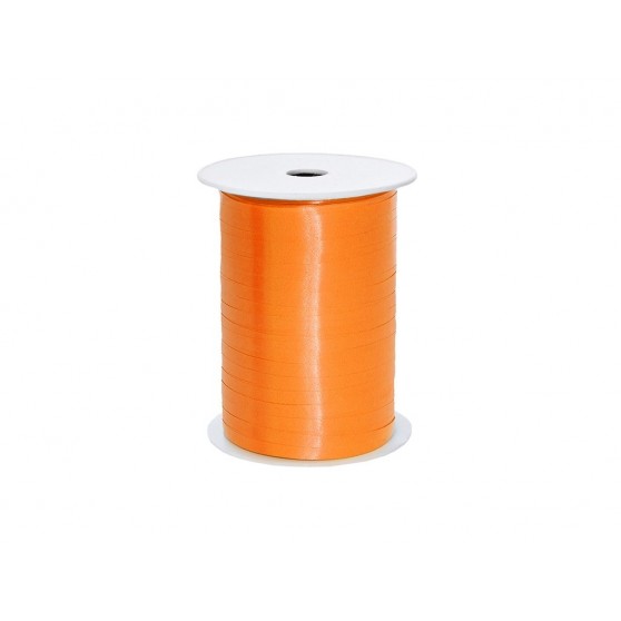 Stuha na balóny nebo dárky oranžová