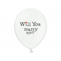 Balónek latexový Will you marry me?