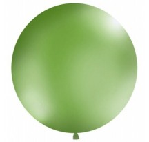 Kulatý latexový Jumbo balón  1m zelený