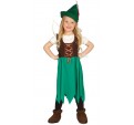 Dívčí kostým - Robin Hood obsahuje: