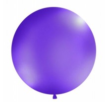 Kulatý latexový Jumbo balón  1m levandule