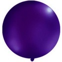 Kulatý latexový Jumbo balón  1m fialová