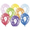 Narozeninový balón s číslem 9